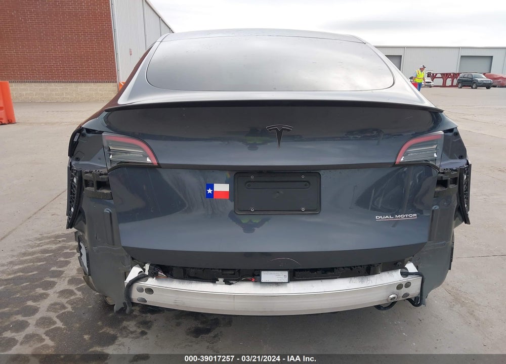 2021 TESLA MODEL Y VIN: 5YJYGDEFXMF081437