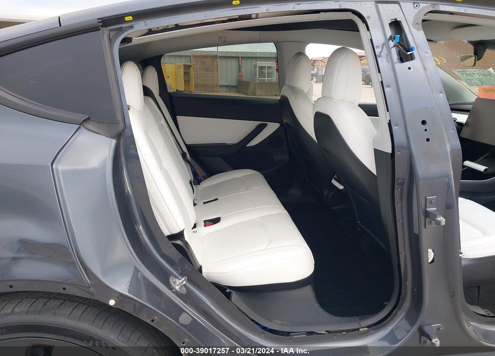 2021 TESLA MODEL Y VIN: 5YJYGDEFXMF081437