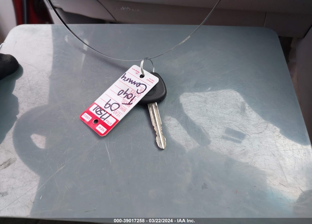 2009 TOYOTA CAMRY LE VIN: 4T1BE46K09U331091