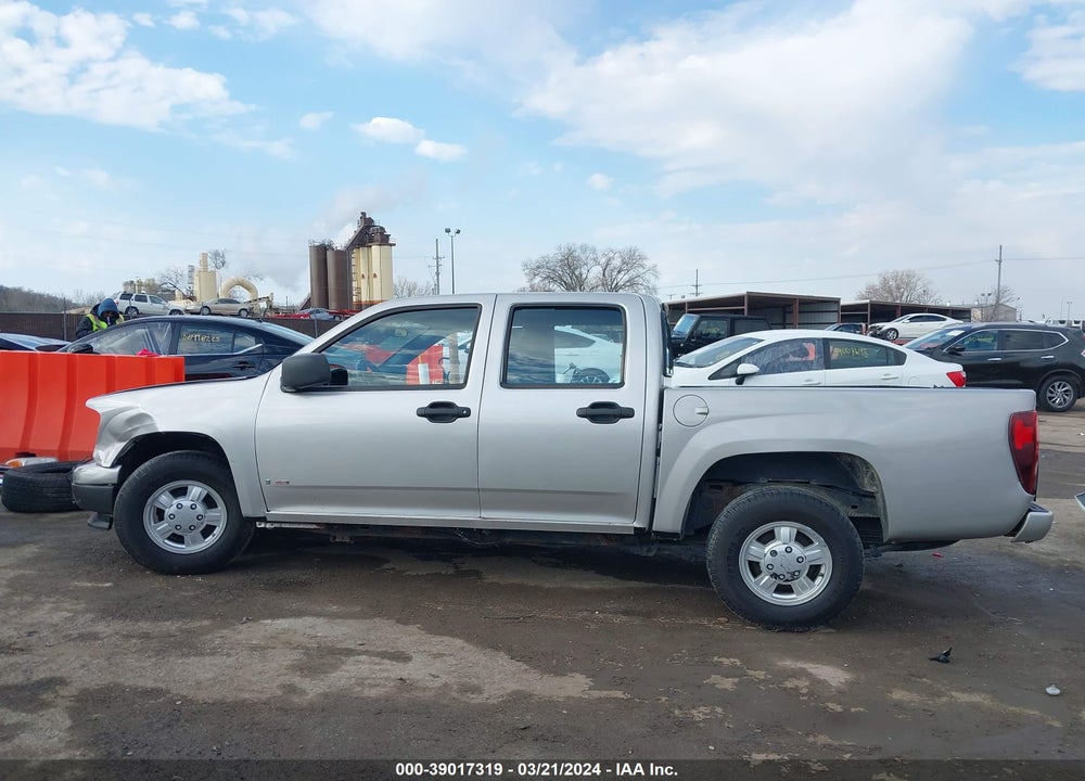 2007 CHEVROLET COLORADO LT VIN: 1GCCS13E778222339