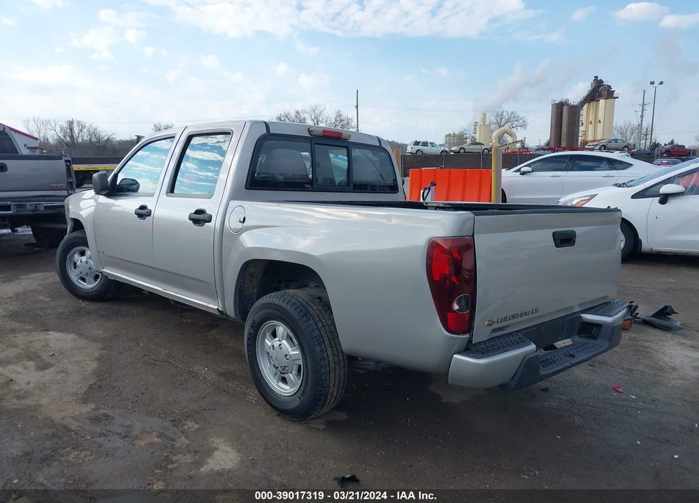 2007 CHEVROLET COLORADO LT VIN: 1GCCS13E778222339