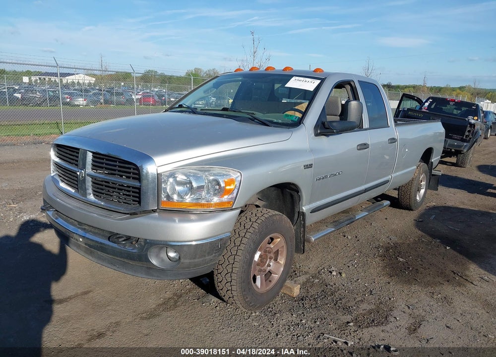 2006 DODGE RAM 2500 SLT/SPORT VIN: 3D7KS28D56G102605
