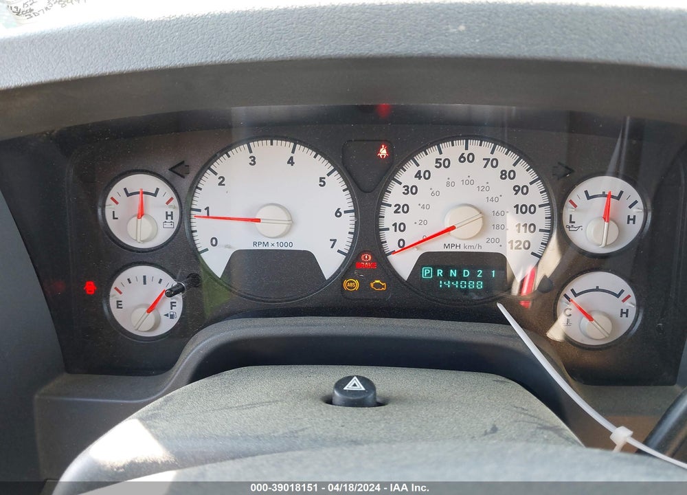 2006 DODGE RAM 2500 SLT/SPORT VIN: 3D7KS28D56G102605