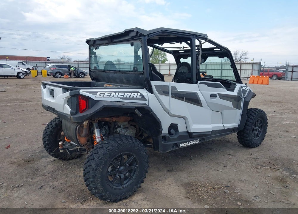 2022 POLARIS GENERAL XP 4 1000 DELUXE VIN: 3NSGMD995NH412325