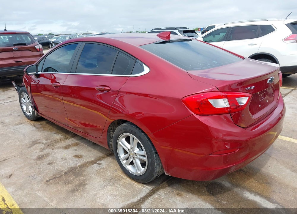 2017 CHEVROLET CRUZE LT AUTO VIN: 1G1BE5SM2H7257115