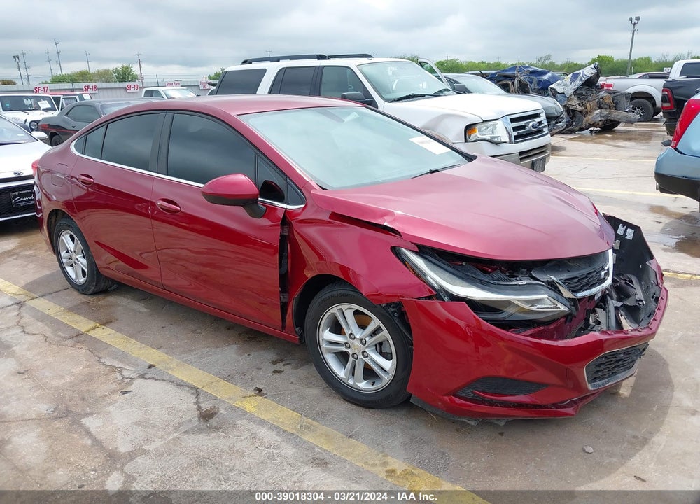 2017 CHEVROLET CRUZE LT AUTO VIN: 1G1BE5SM2H7257115