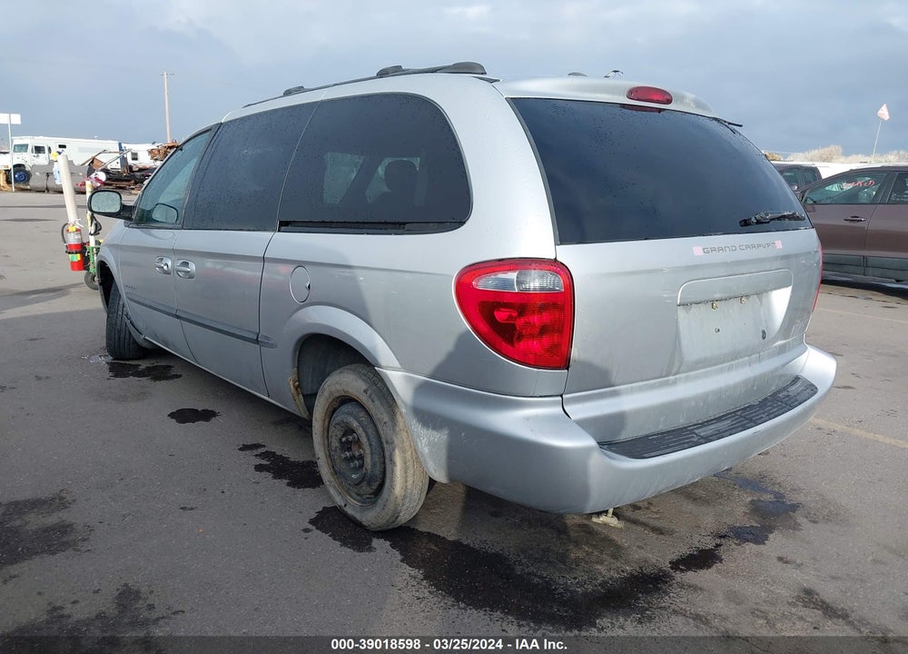 2001 DODGE GRAND CARAVAN SPORT VIN: 2B4GP44341R416059