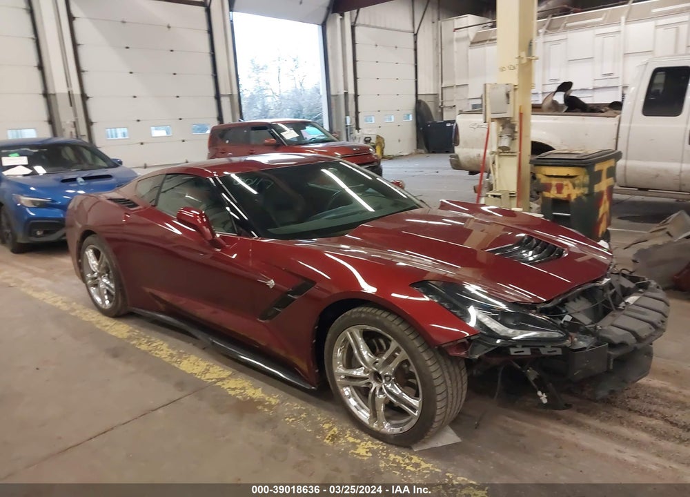 2017 CHEVROLET CORVETTE VIN: 1G1YD2D74H5121406