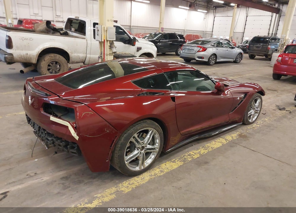 2017 CHEVROLET CORVETTE VIN: 1G1YD2D74H5121406