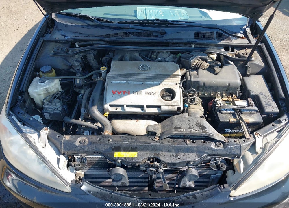2004 TOYOTA CAMRY LE V6 VIN: 4T1BF30KX4U067337