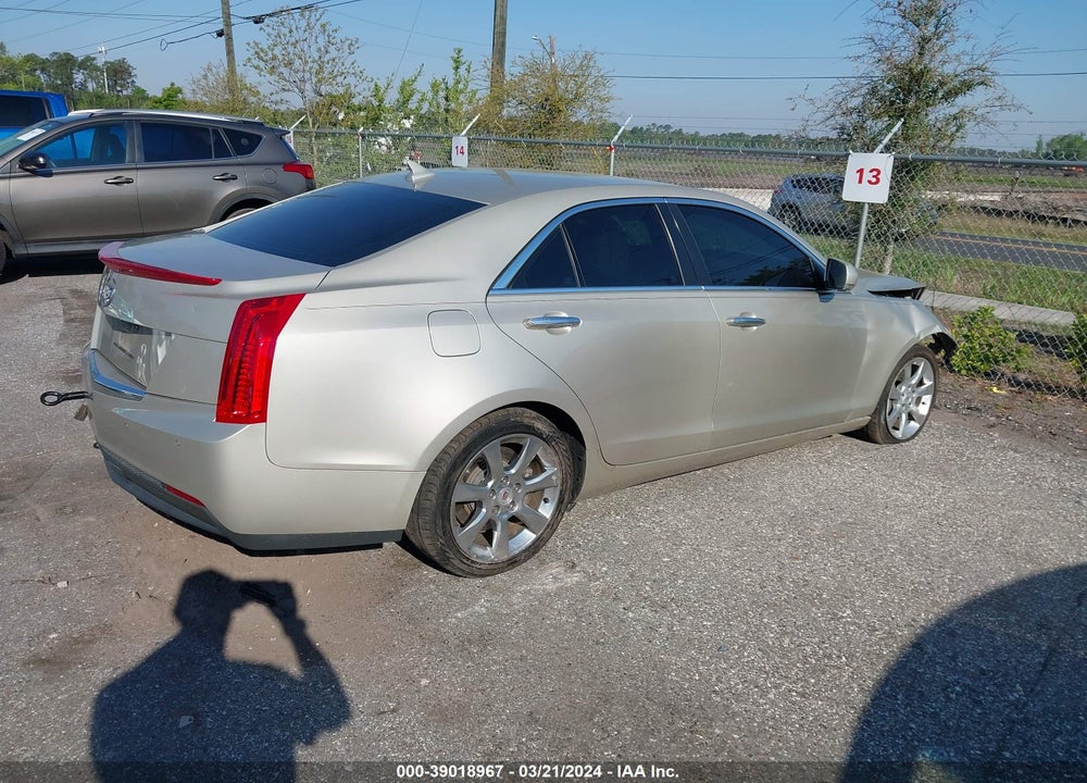 2014 CADILLAC ATS LUXURY VIN: 1G6AB5RA9E0100440