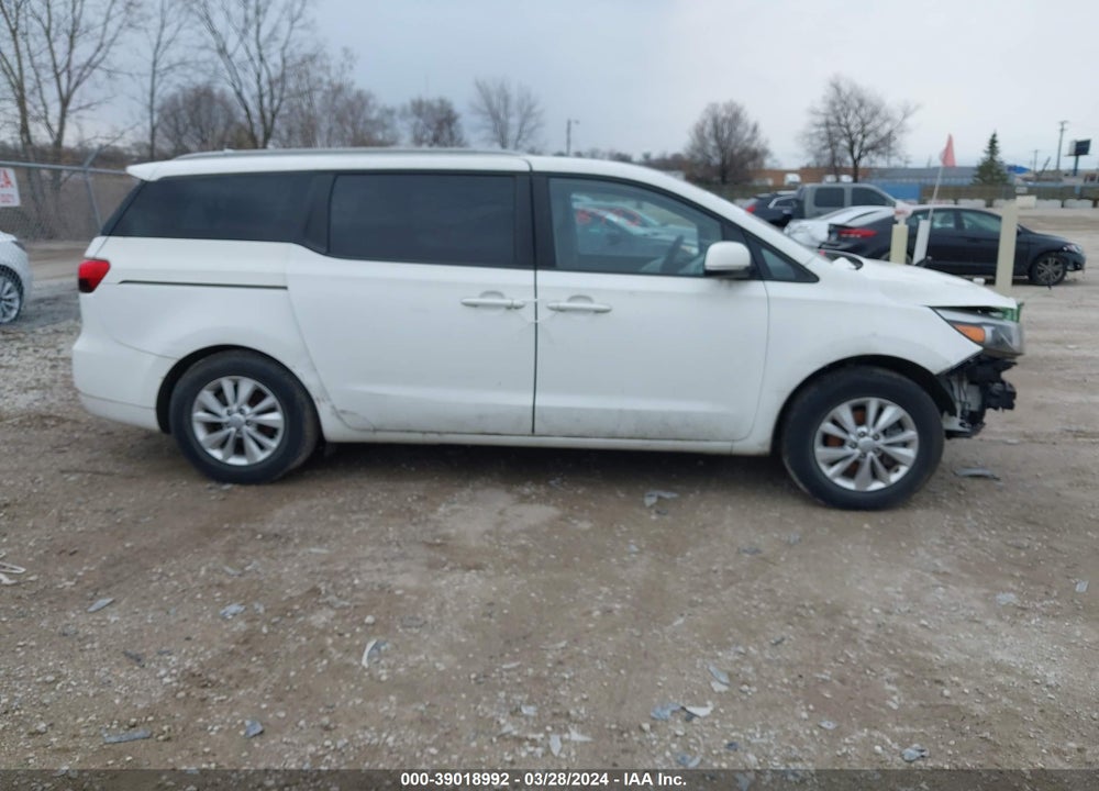 2015 KIA SEDONA LX VIN: KNDMB5C1XF6021330