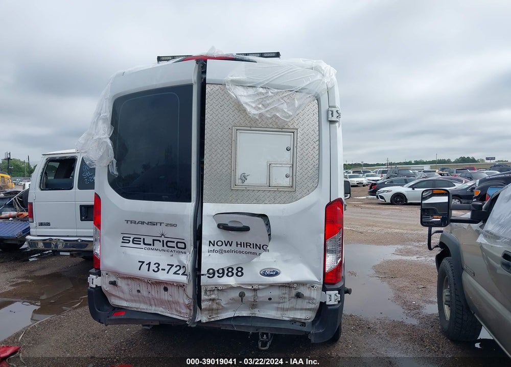 2019 FORD TRANSIT-250 VIN: 1FTYR2CM6KKB07922