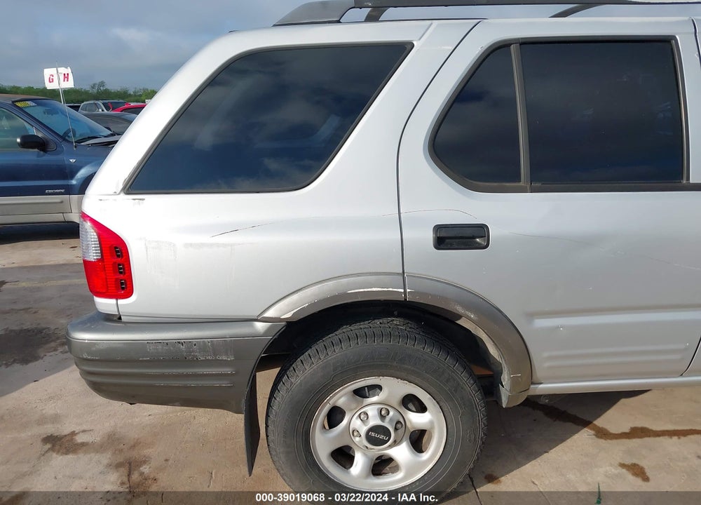 2002 ISUZU RODEO S 2.2L VIN: 4S2CK58DX24300382