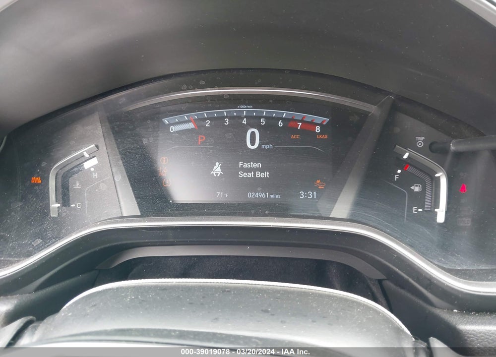 2020 HONDA CR-V 2WD EX-L VIN: 5J6RW1H87LA013200