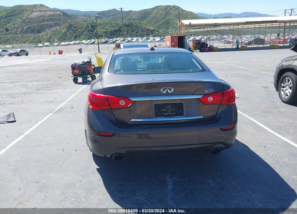 2016 INFINITI Q50 HYBRID VIN: JN1AV7AP8GM490137