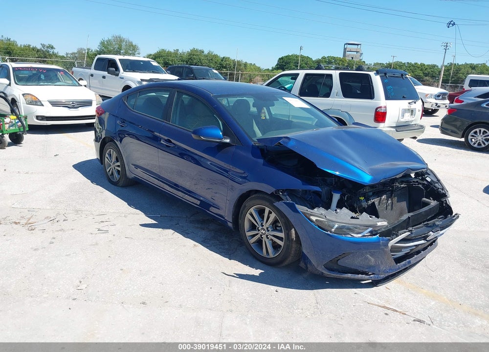 2017 HYUNDAI ELANTRA SE VIN: 5NPD84LF0HH173095