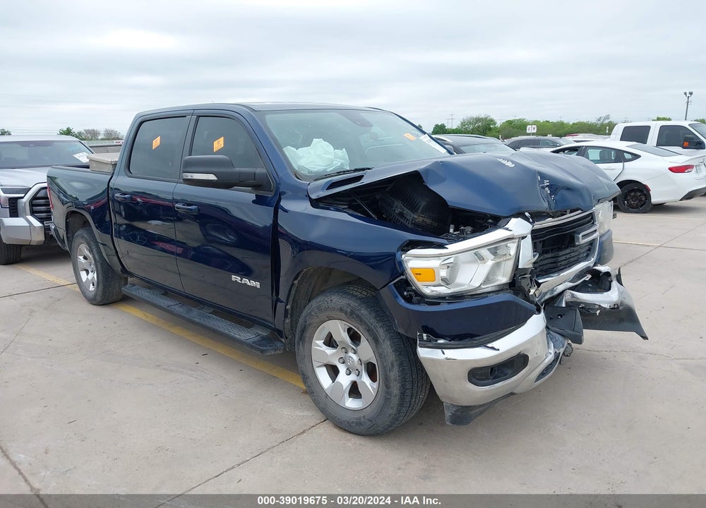 2021 RAM 1500 LONE STAR 4X2 5'7 BOX VIN: 1C6RREFT5MN816438