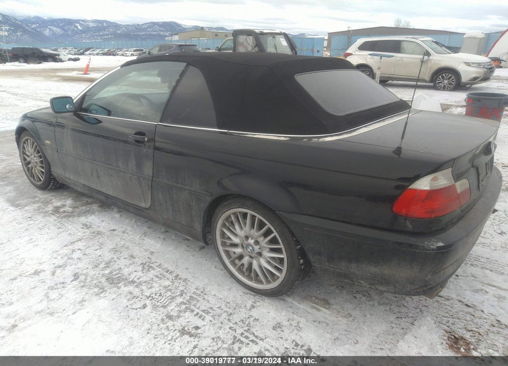 2003 BMW 330CI VIN: WBABS53453JU98089