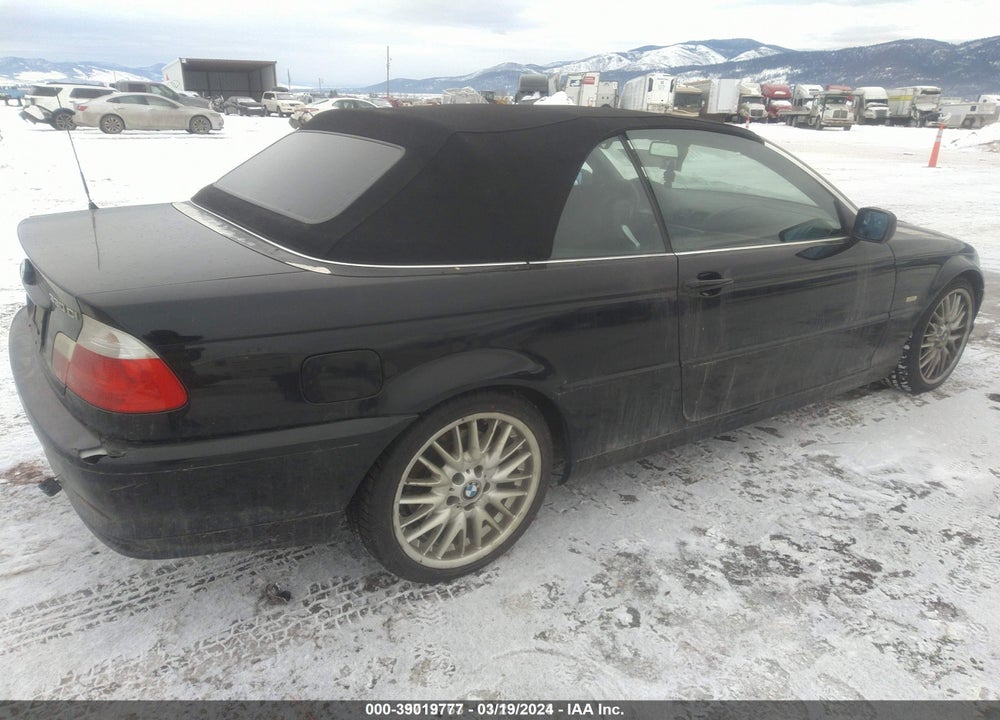 2003 BMW 330CI VIN: WBABS53453JU98089