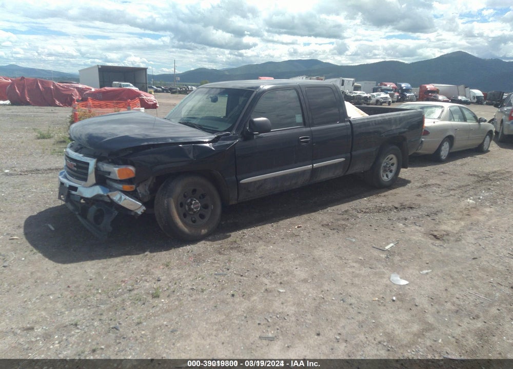 2005 GMC SIERRA 1500 SLE VIN: 1GTEC19T25Z183825