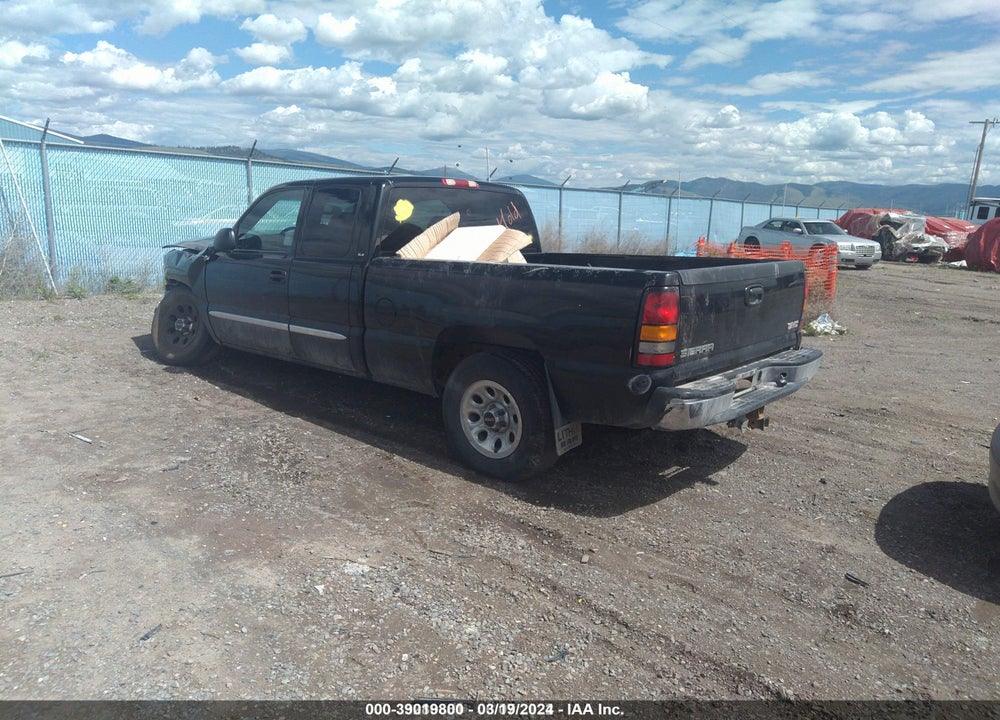 2005 GMC SIERRA 1500 SLE VIN: 1GTEC19T25Z183825