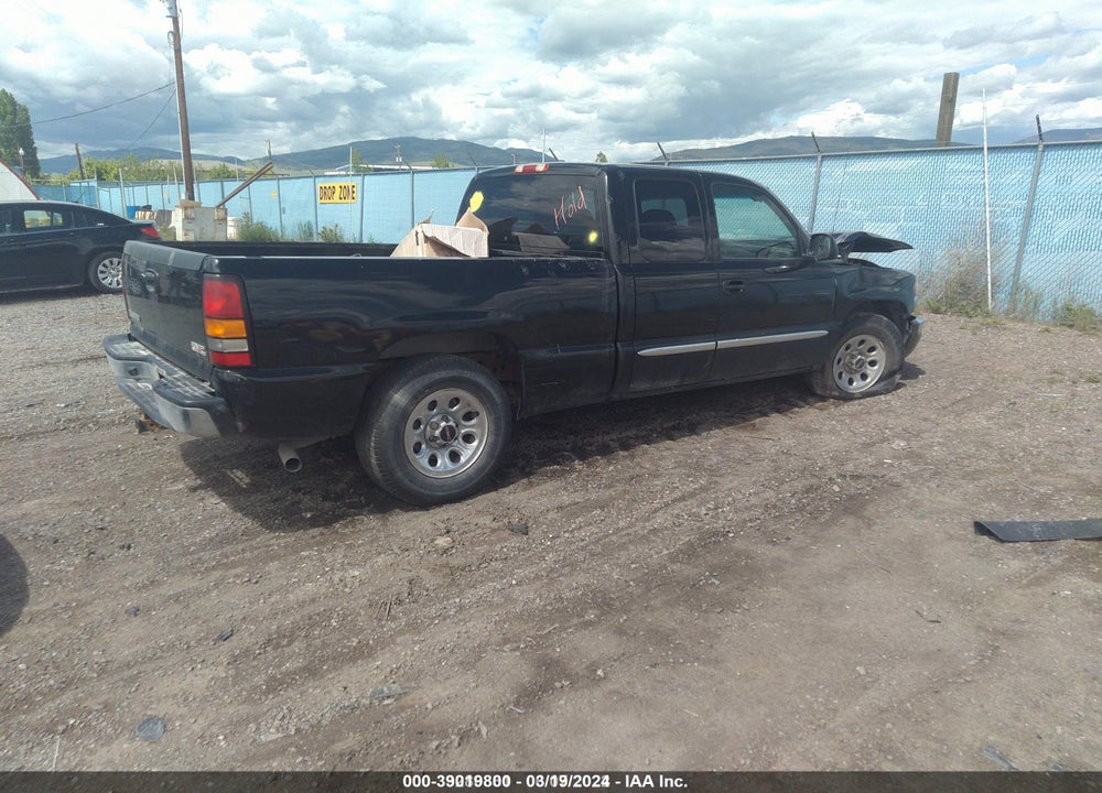 2005 GMC SIERRA 1500 SLE VIN: 1GTEC19T25Z183825