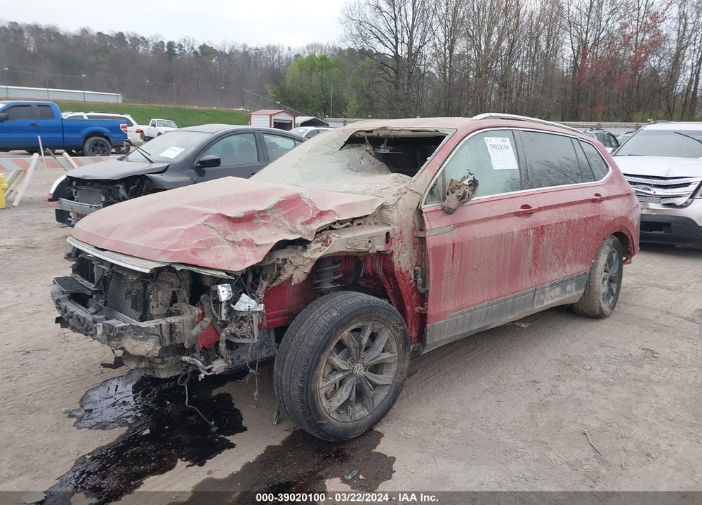 2022 VOLKSWAGEN TIGUAN 2.0T SE VIN: 3VV3B7AX3NM031552
