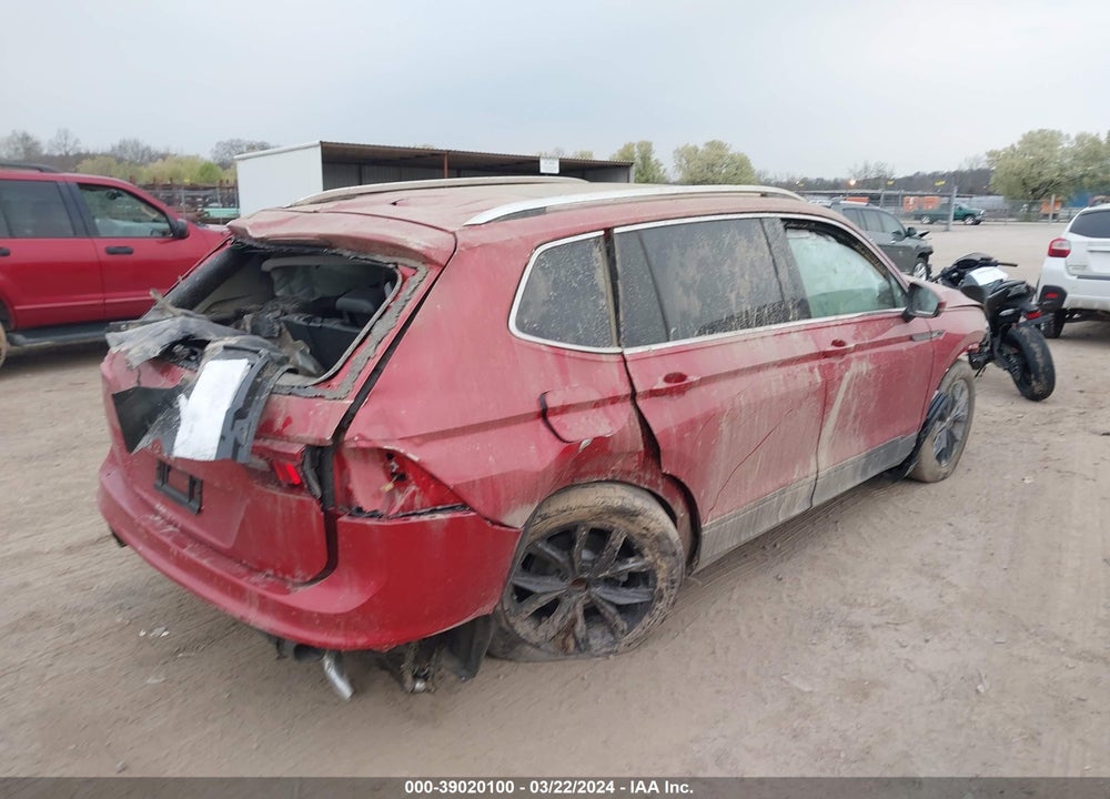 2022 VOLKSWAGEN TIGUAN 2.0T SE VIN: 3VV3B7AX3NM031552