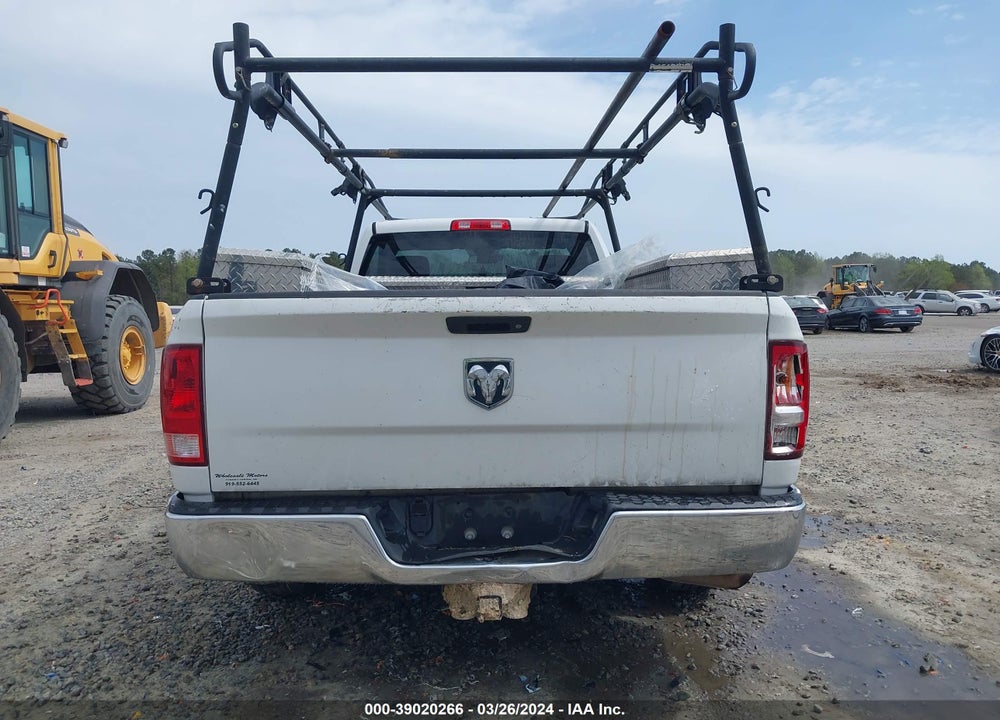 2017 RAM 1500 TRADESMAN REGULAR CAB 4X2 8' BOX VIN: 3C6JR6DT7HG706852