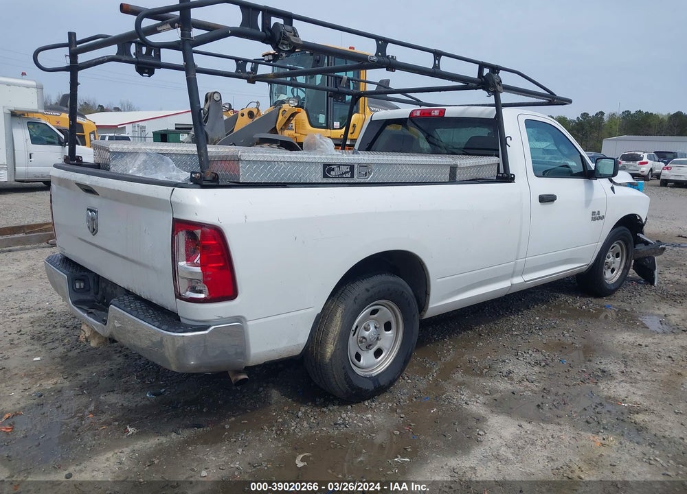 2017 RAM 1500 TRADESMAN REGULAR CAB 4X2 8' BOX VIN: 3C6JR6DT7HG706852