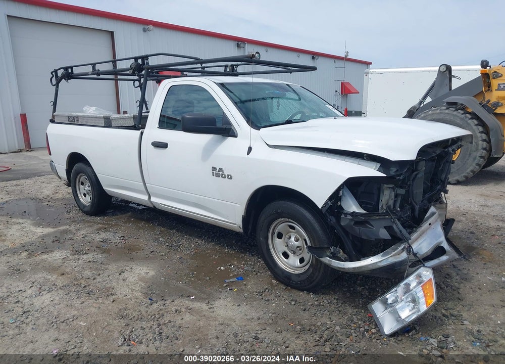 2017 RAM 1500 TRADESMAN REGULAR CAB 4X2 8' BOX VIN: 3C6JR6DT7HG706852