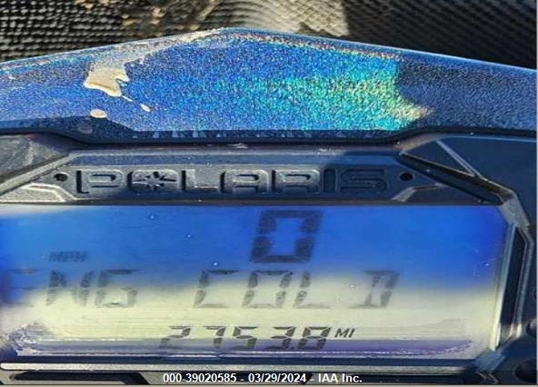 2020 POLARIS RMK 800 VIN: SN1EFT8P0LC709387