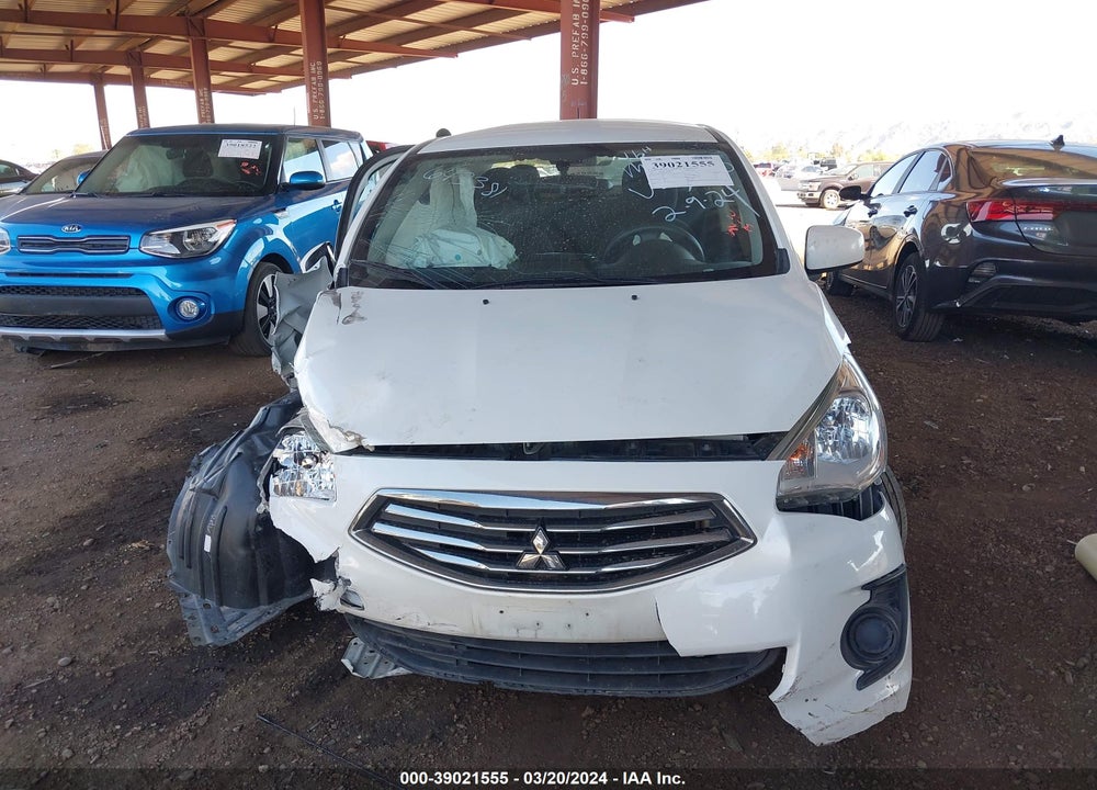 2019 MITSUBISHI MIRAGE G4 ES VIN: ML32F3FJ7KHF13250