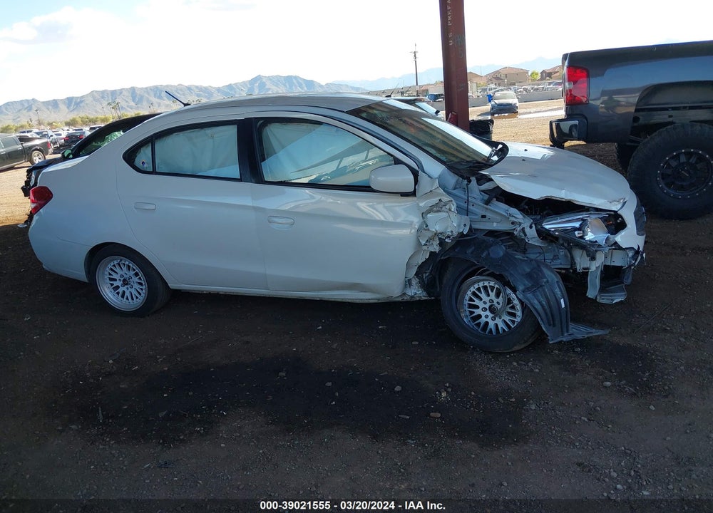 2019 MITSUBISHI MIRAGE G4 ES VIN: ML32F3FJ7KHF13250