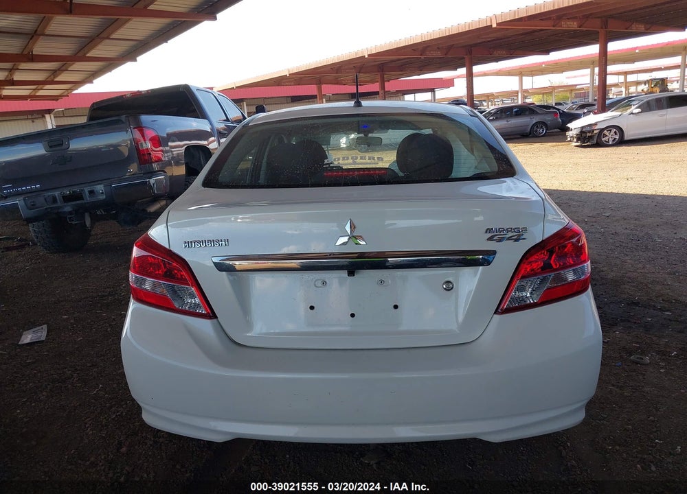 2019 MITSUBISHI MIRAGE G4 ES VIN: ML32F3FJ7KHF13250