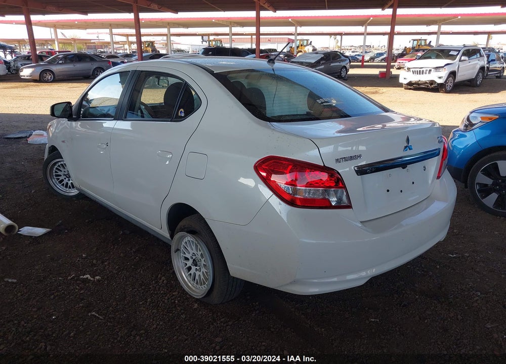 2019 MITSUBISHI MIRAGE G4 ES VIN: ML32F3FJ7KHF13250