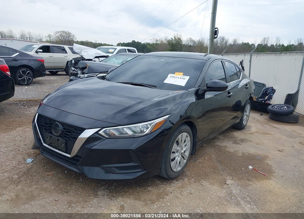 2021 NISSAN SENTRA S XTRONIC CVT VIN: 3N1AB8BVXMY313741