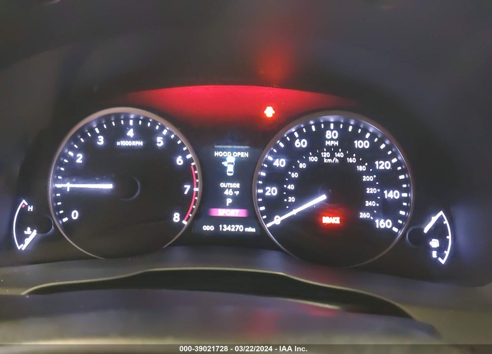 2013 LEXUS ES 350 VIN: JTHBK1GG8D2040203