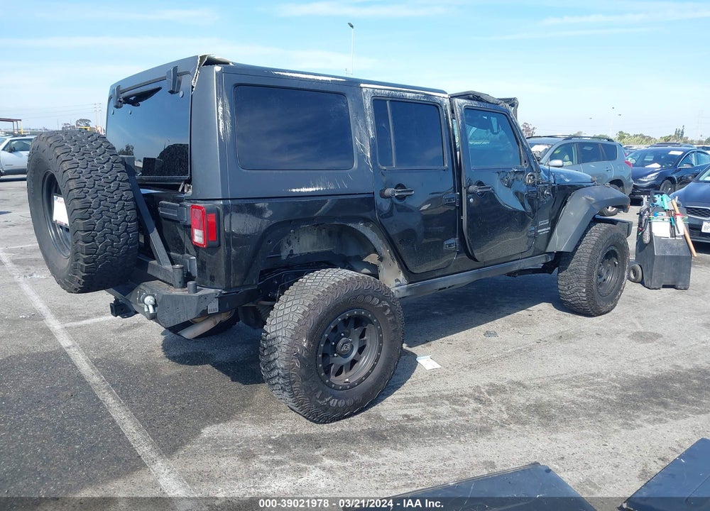 2016 JEEP WRANGLER UNLIMITED VIN: 1C4BJWDG6GL196325