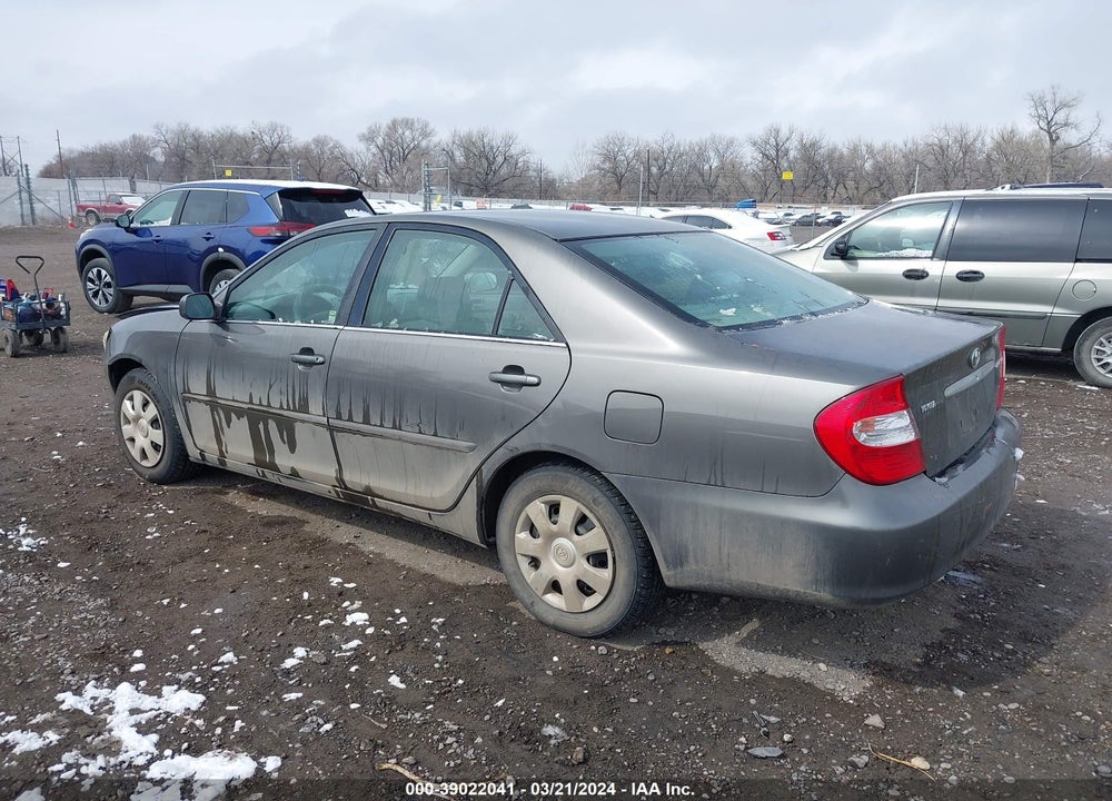 2004 TOYOTA CAMRY LE VIN: 4T1BE32K34U901853