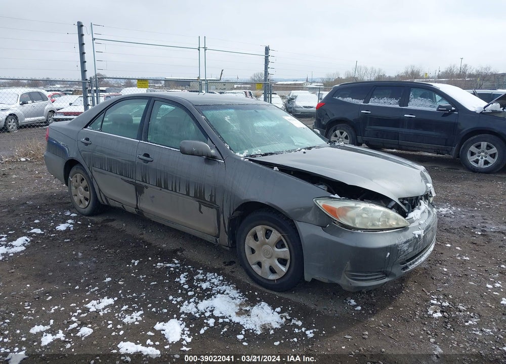 2004 TOYOTA CAMRY LE VIN: 4T1BE32K34U901853