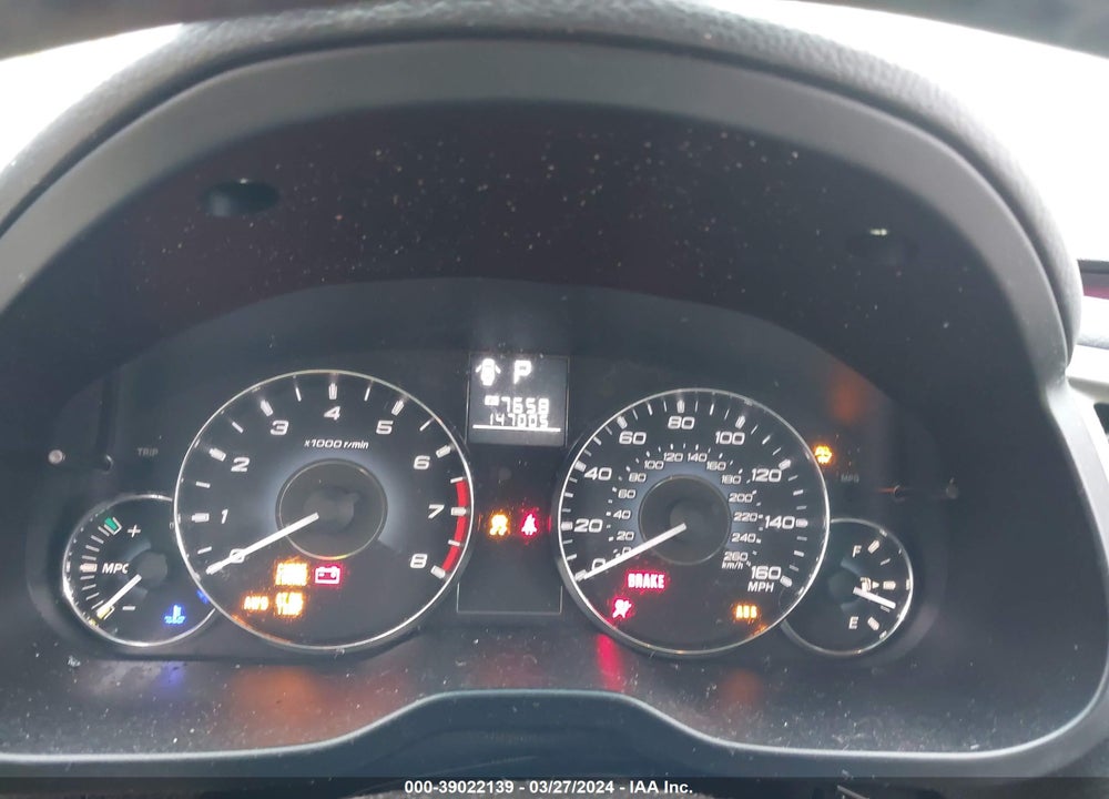 2012 SUBARU OUTBACK 3.6R LIMITED VIN: 4S4BRDLCXC2246926