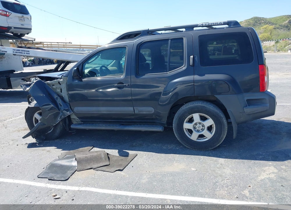 2005 NISSAN XTERRA S VIN: 5N1AN08U05C650414