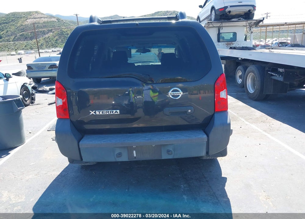 2005 NISSAN XTERRA S VIN: 5N1AN08U05C650414