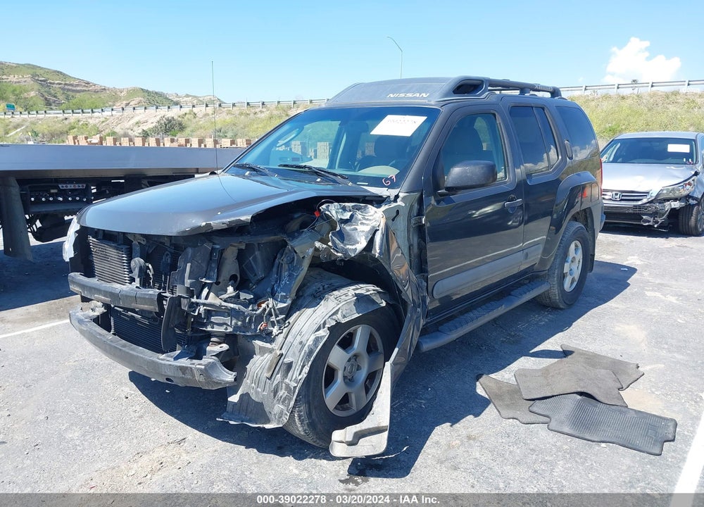 2005 NISSAN XTERRA S VIN: 5N1AN08U05C650414