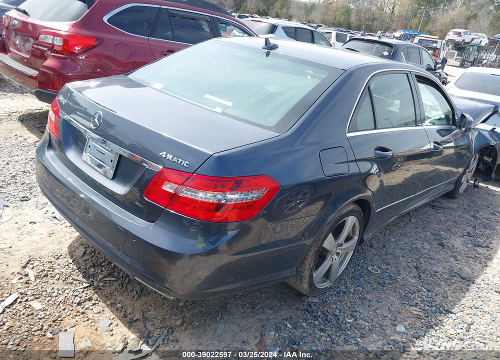 2011 MERCEDES-BENZ E 350 4MATIC VIN: WDDHF8HB4BA371364