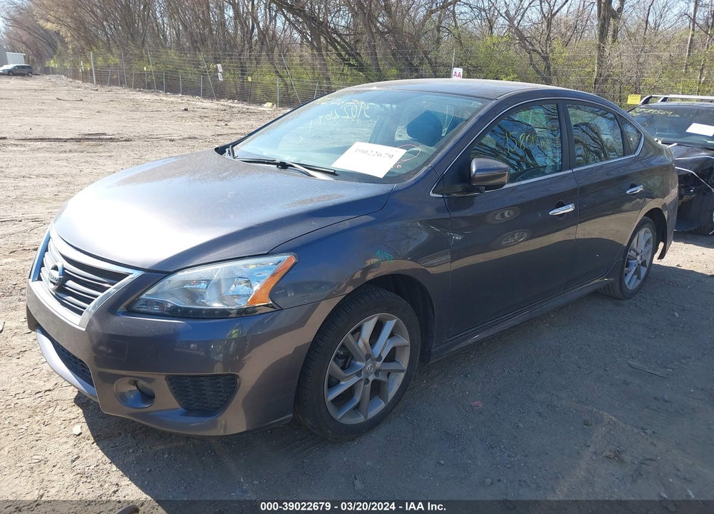 2014 NISSAN SENTRA SR VIN: 3N1AB7AP3EY299423