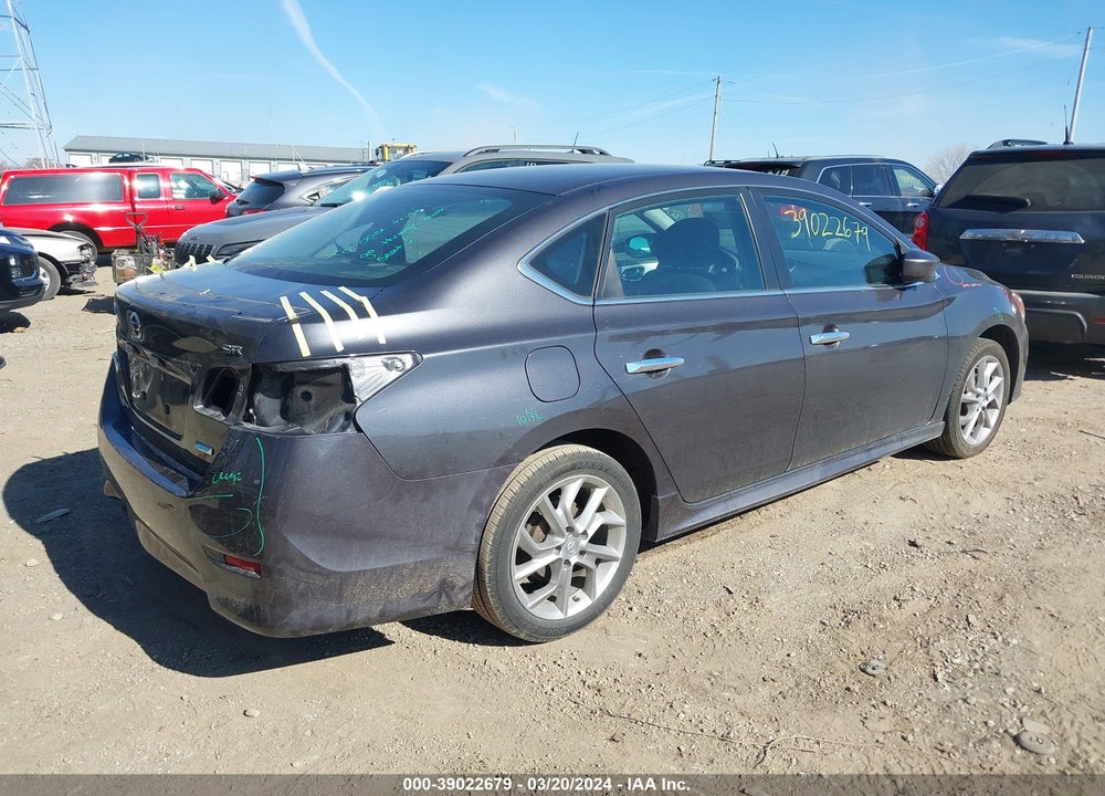 2014 NISSAN SENTRA SR VIN: 3N1AB7AP3EY299423
