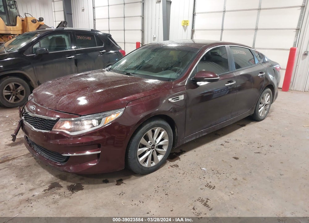 2016 KIA OPTIMA LX VIN: 5XXGT4L33GG024644